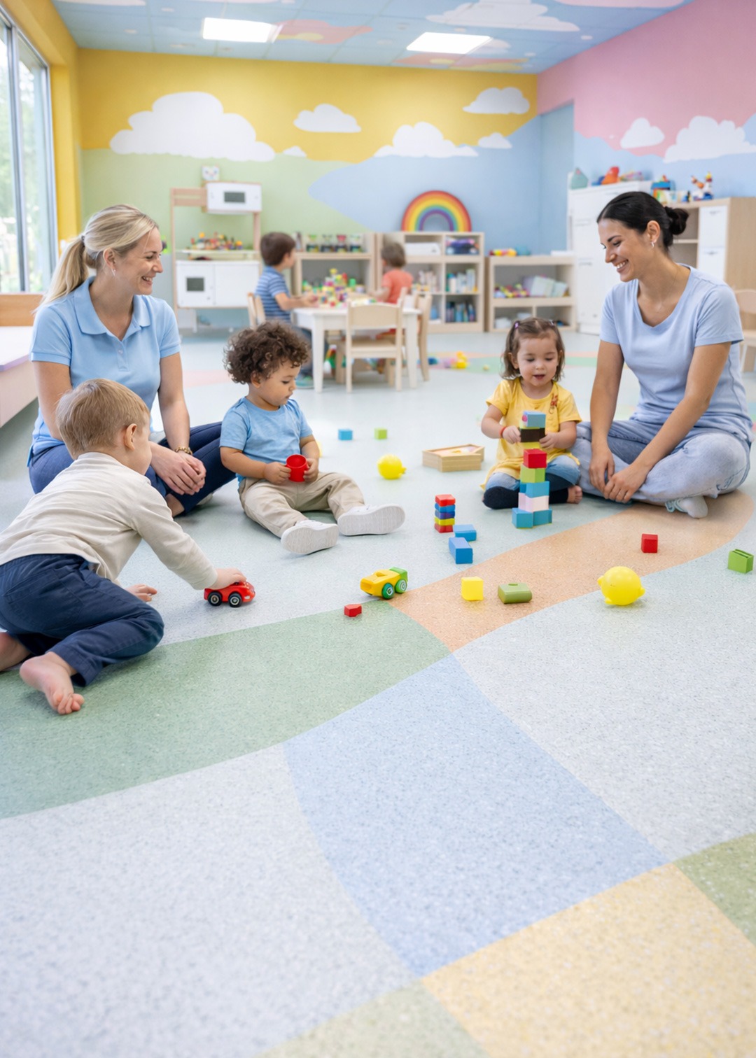 Pavimenti per scuole e ambienti educativi emilia romagna leef