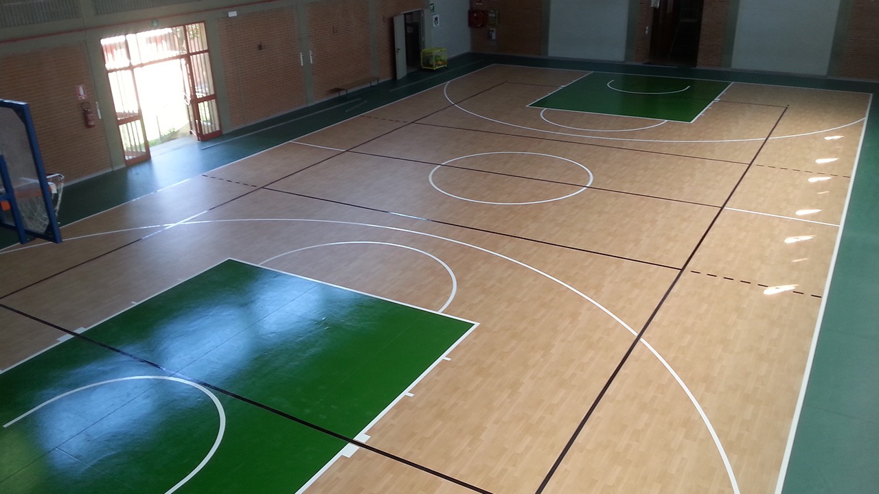 Rifacimento pavimentazione palestra scolastica – Ozzano dell’Emilia leef