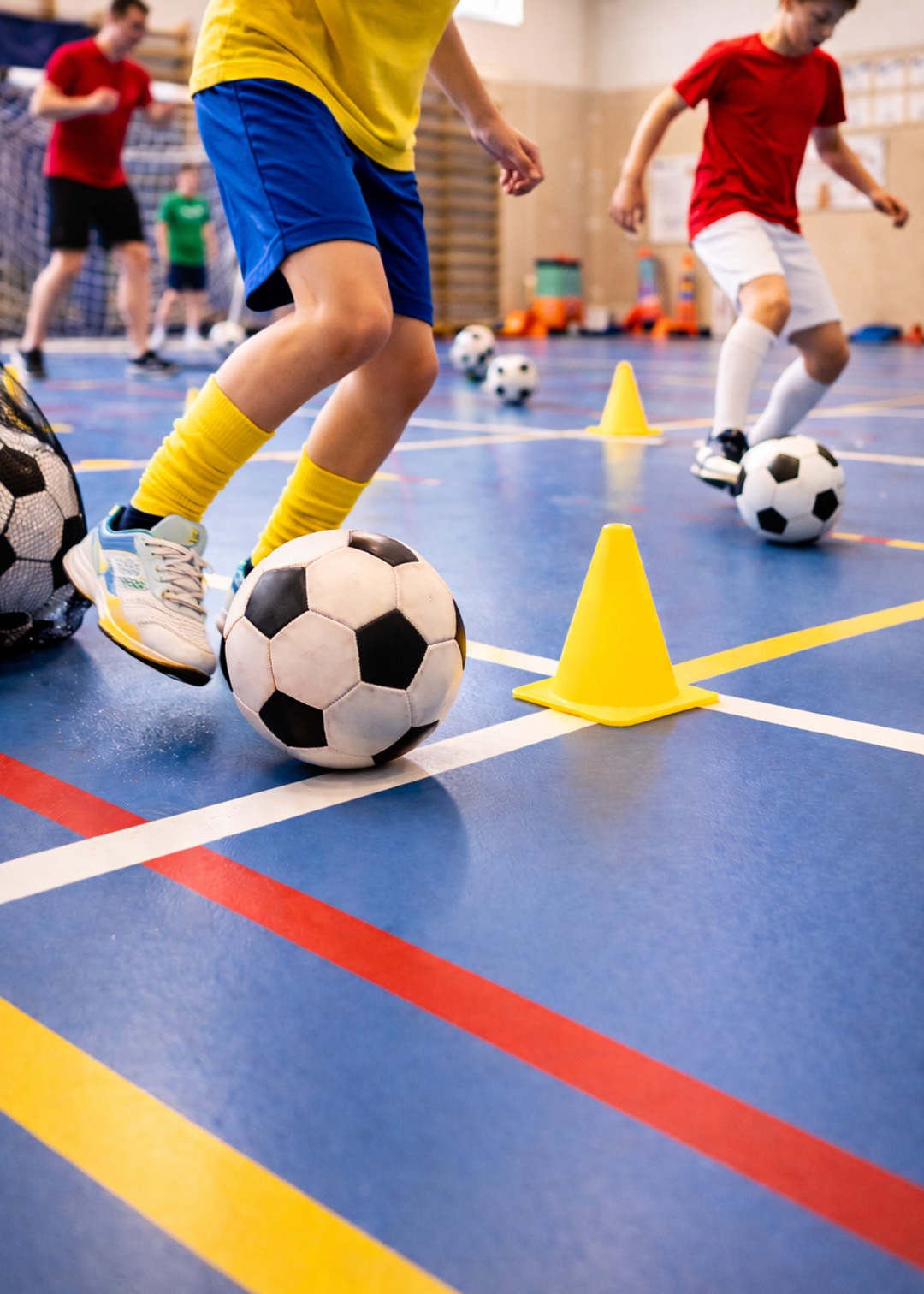 Fornitura e posa pavimenti sportivi leef