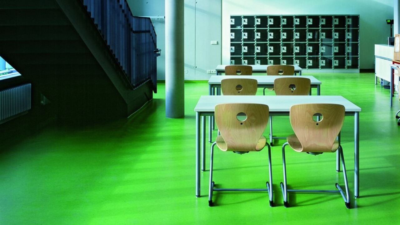 Leef pavimento scuola linoleum colorette