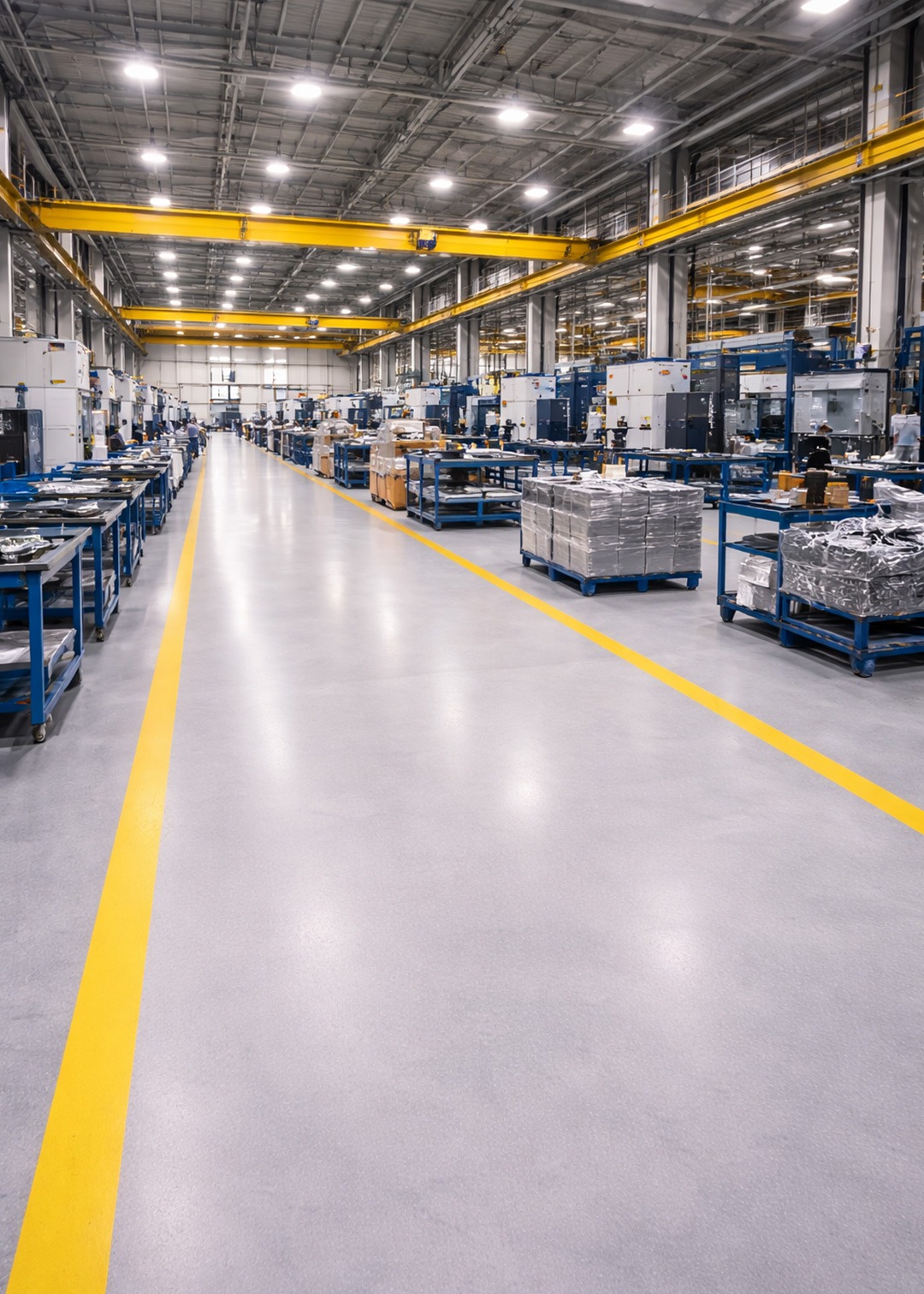 Pavimenti per capannoni industriali e logistica emilia romagna leef