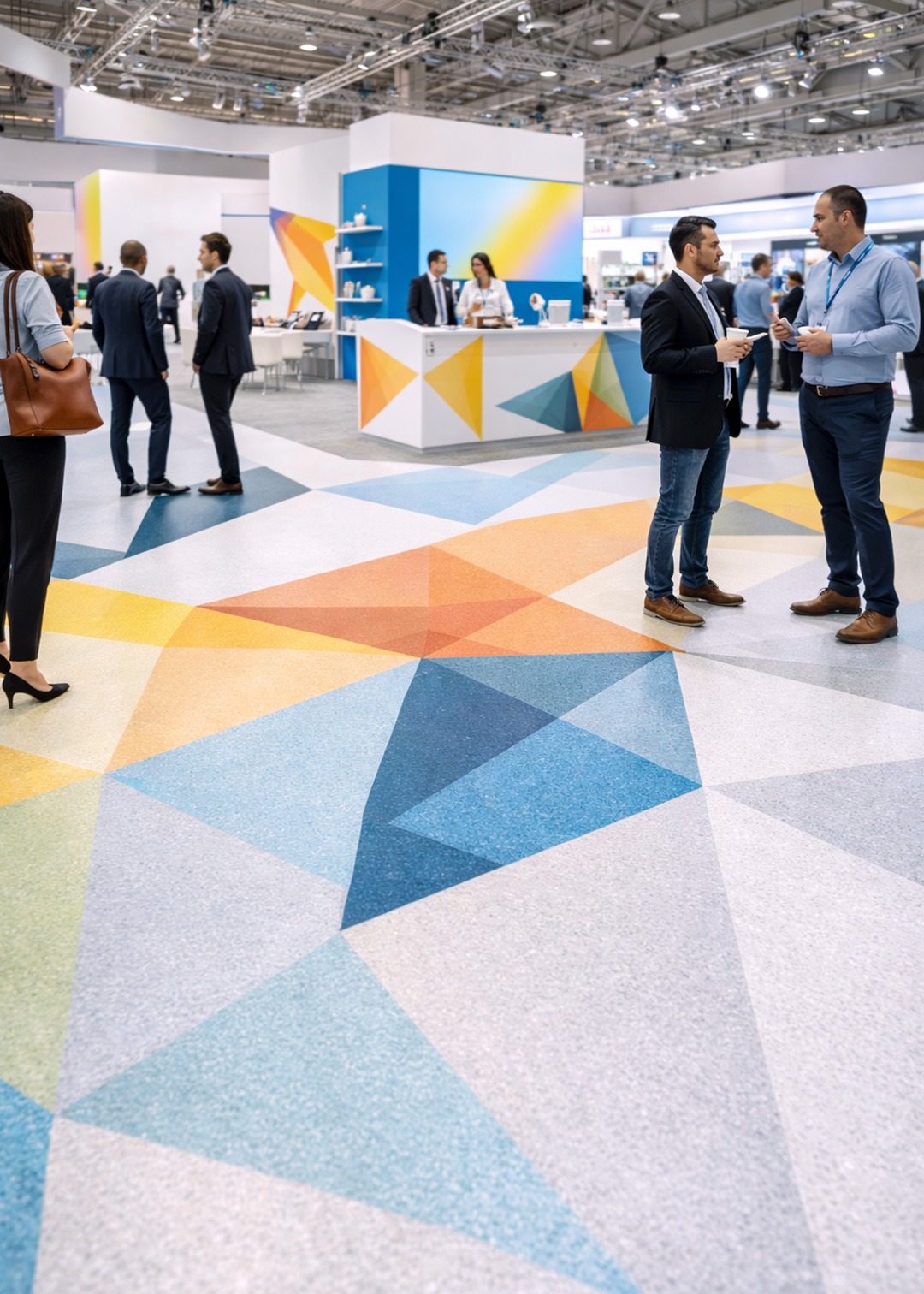 Pavimenti per stand fieristici musei spazi culturali emilia romagna leef