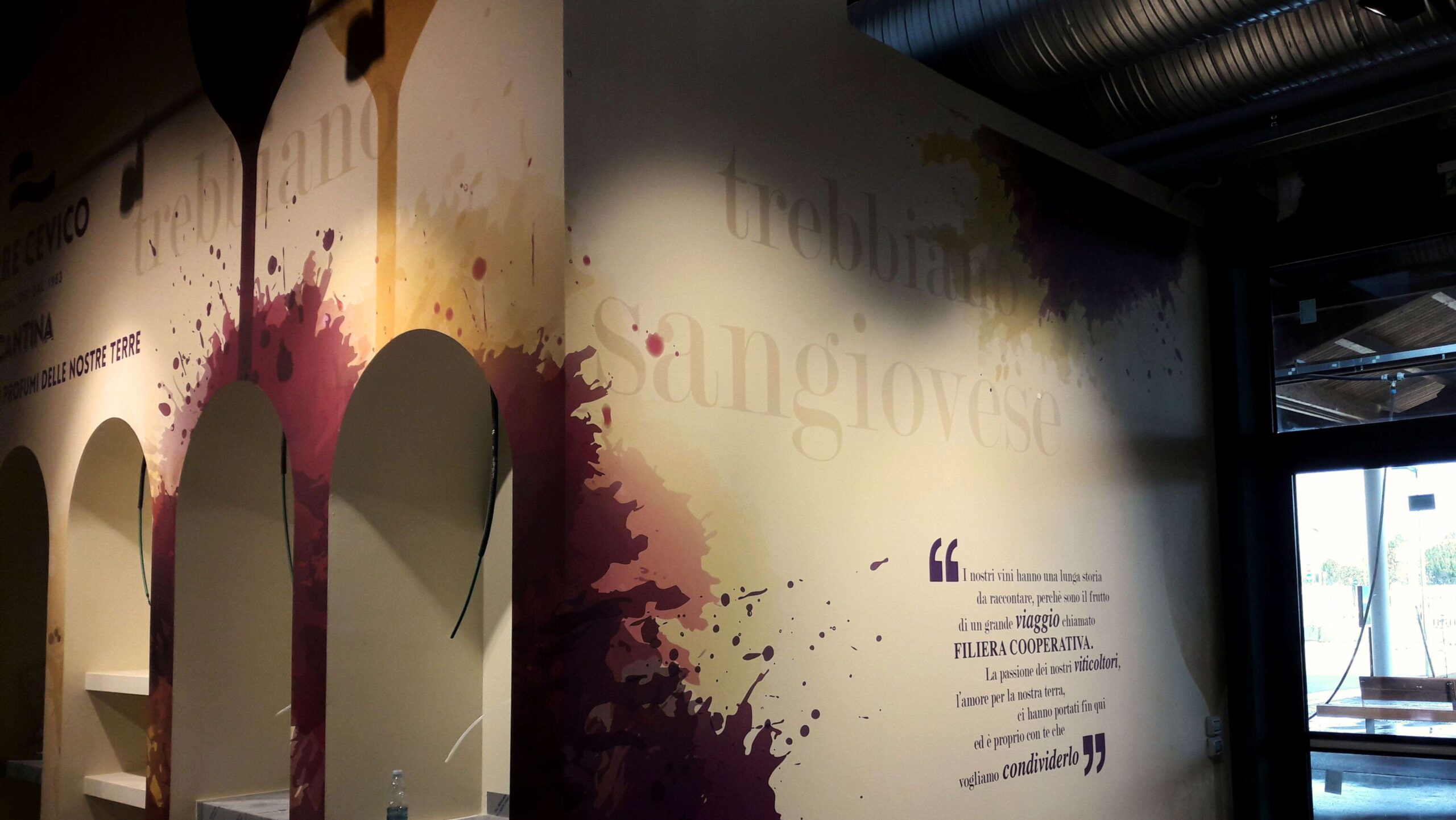 Leef lavorazione carta da parati personalizzata bologna