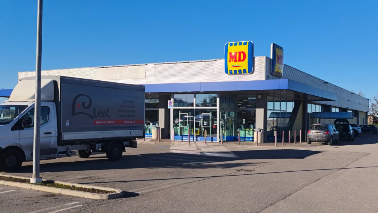 Leef supermercato cartongesso