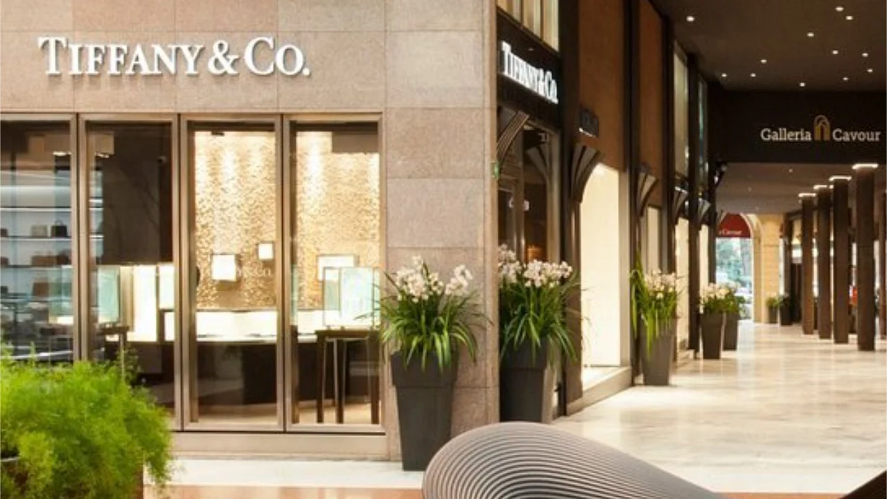 Leef moquette carta parati gioielleria