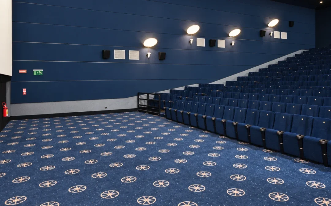 Fornitura e posa di moquette – Cinema multisala