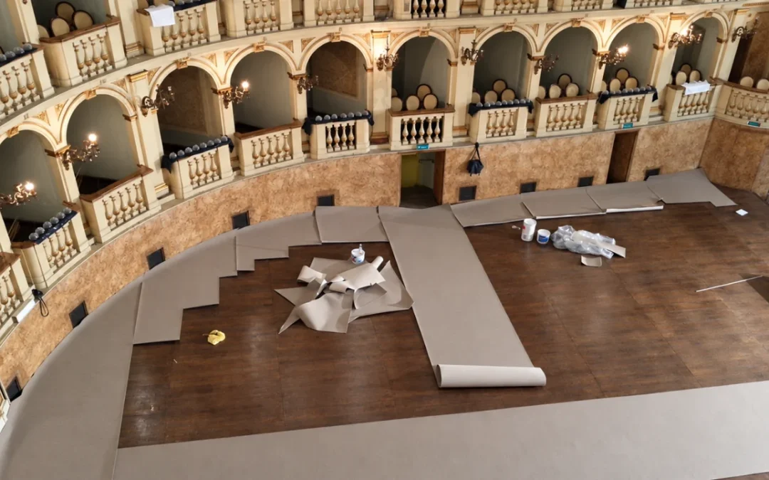 Fornitura e posa di moquette – Teatro Comunale, Bologna