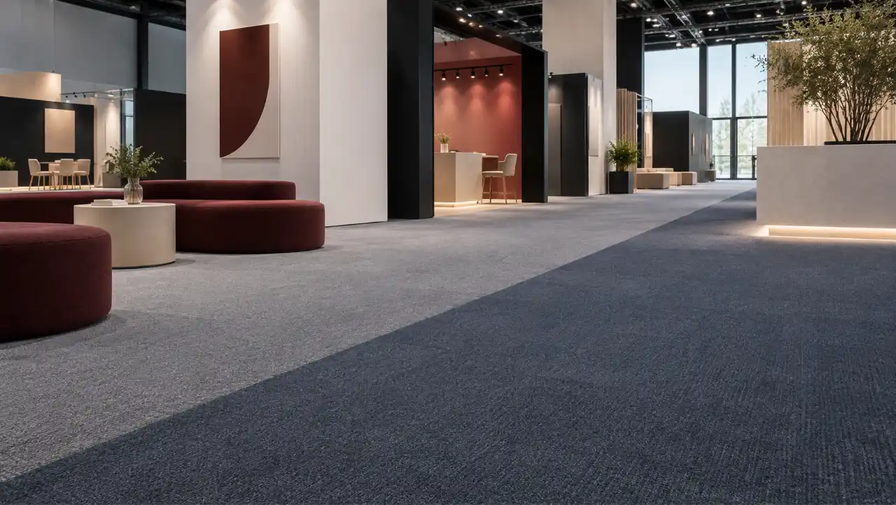 Leef fornitura e posa moquette agugliata per ambienti contract