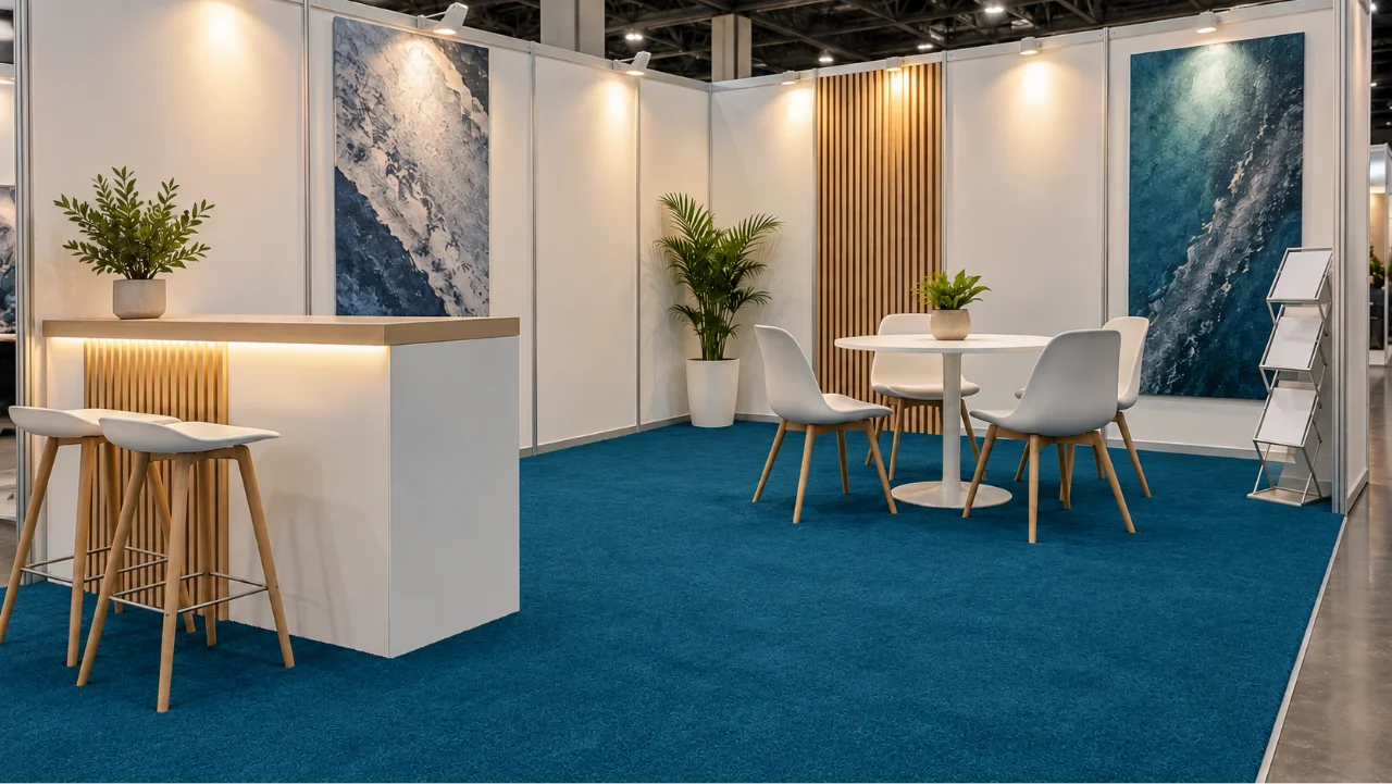 Leef fornitura e posa moquette fiere