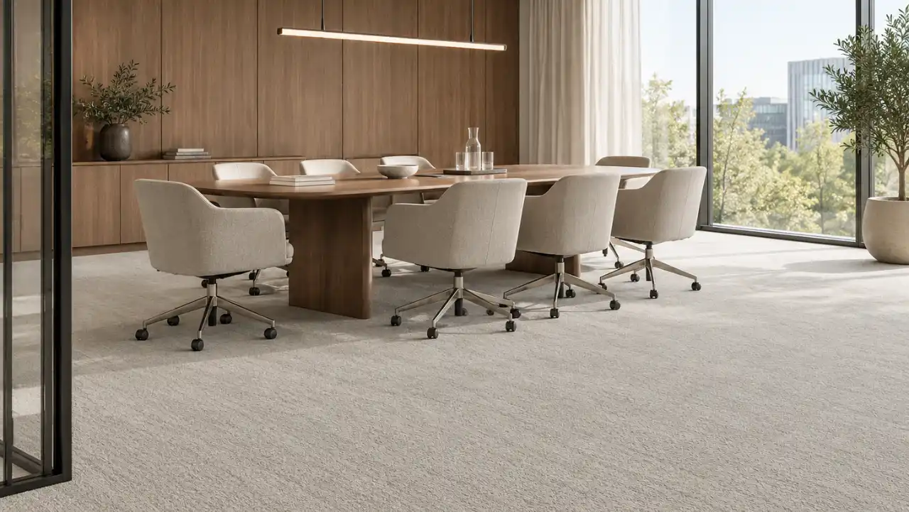 Leef moquette desso solid per uffici